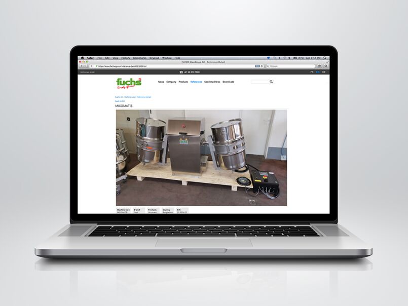 website maschinenbau