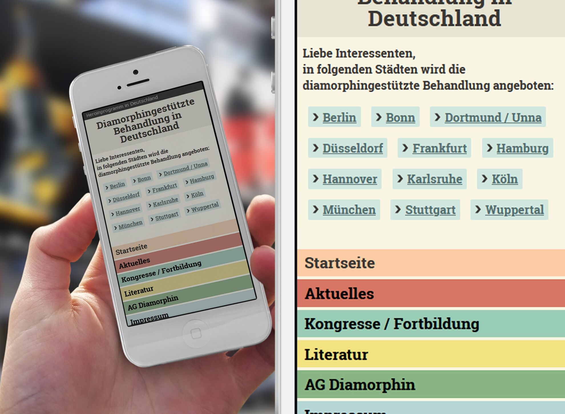 website for doctor's offices